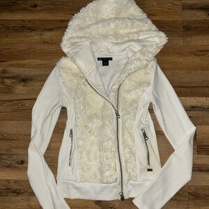 ARMANI EXCHANGE fleece jacket XS